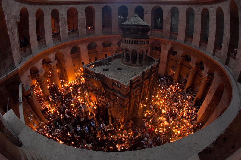 fire holy sepulcher